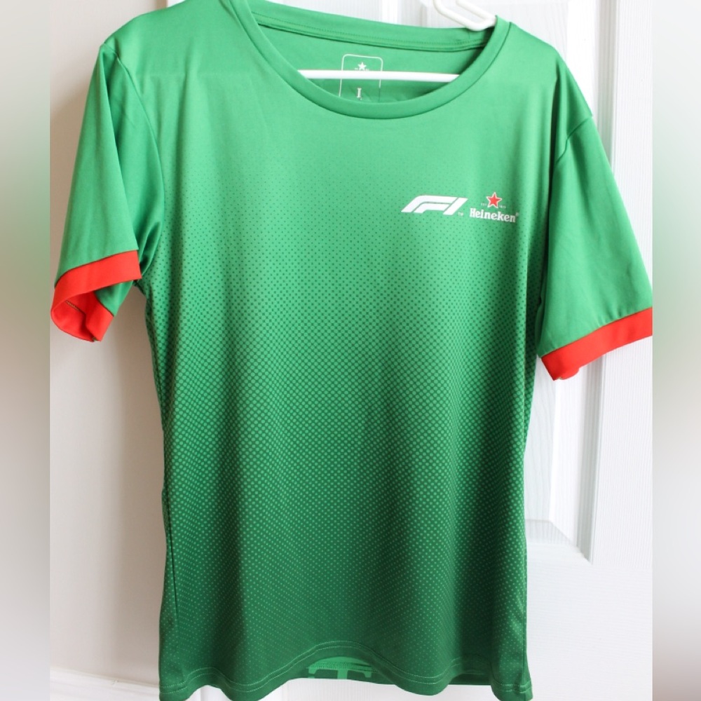 Heineken F1 Women's Short Sleeve Tee/Jersey Size: L